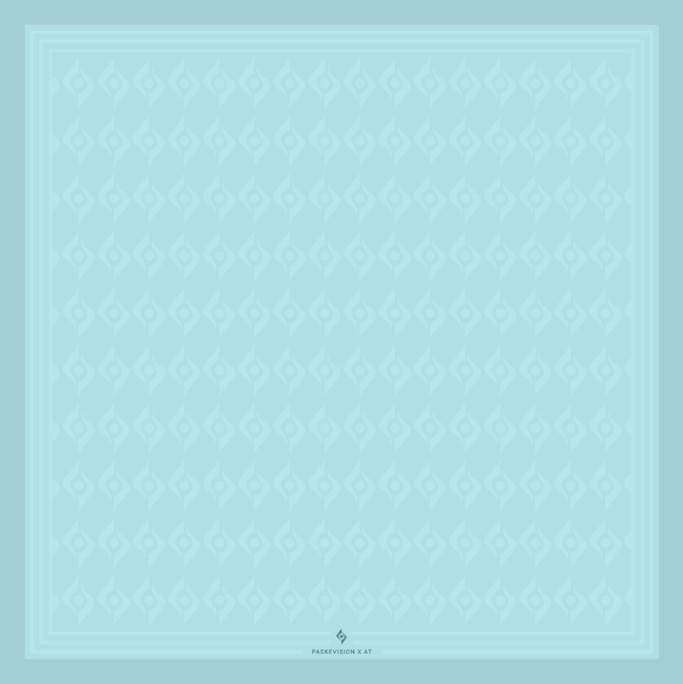 GENESIS OF INSPIRATION – 2 - AZZURRO Silk Scarf 65x65cm