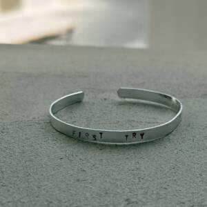 FORGED CUFF NO.01 - ALUMINIUM