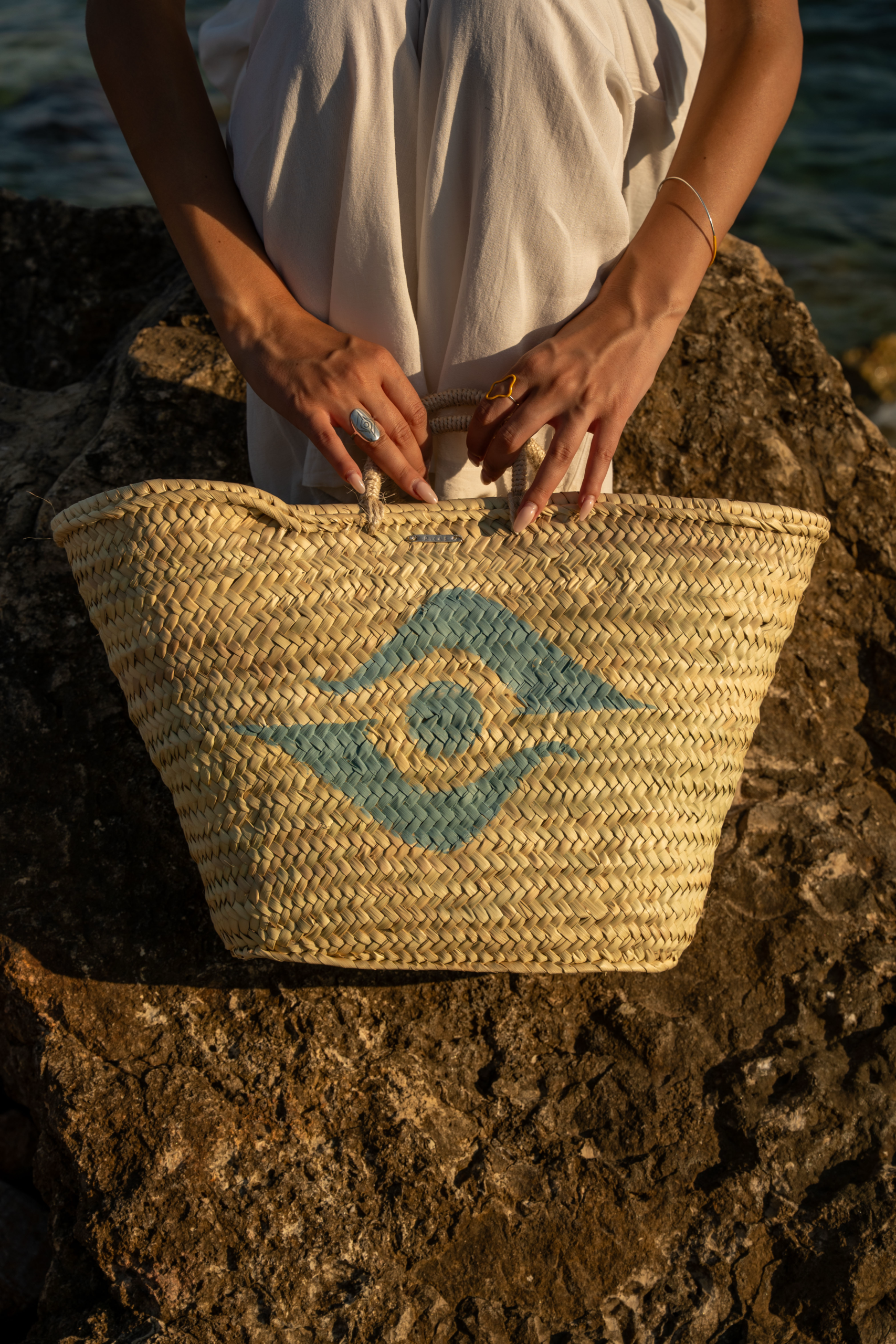 NOSTOS- STRAW BAG (L) - Image 3