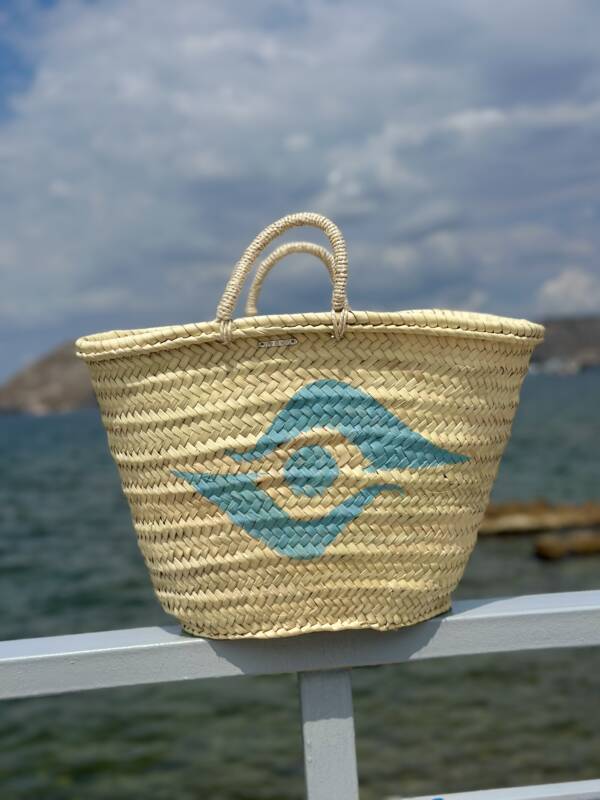 NOSTOS- STRAW BAG (L)