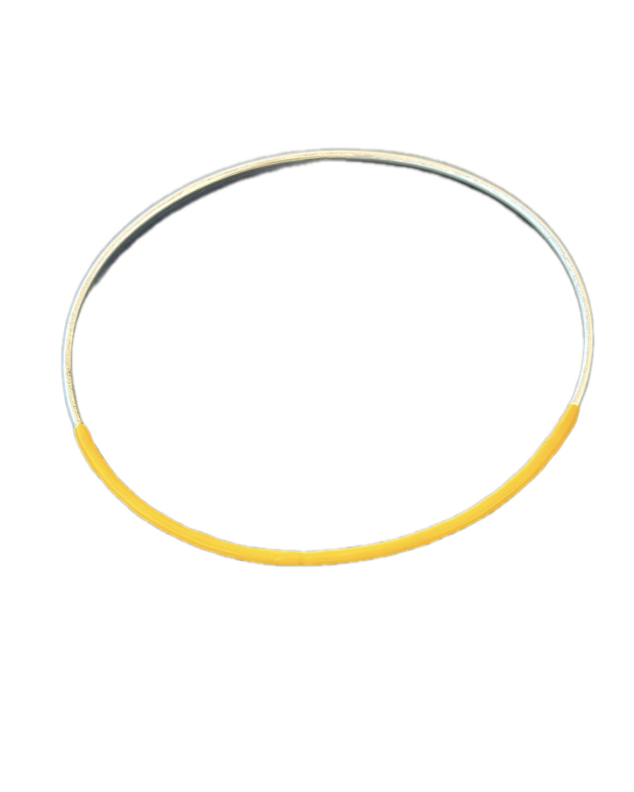 CHROMATIC CANVAS SLIM BANGLE (YELLOW)