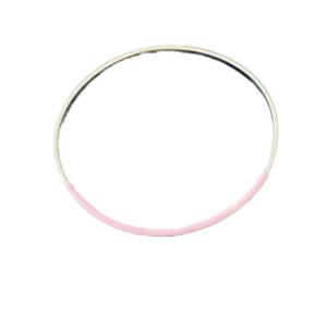 CHROMATIC CANVAS SLIM BANGLE (PINK)
