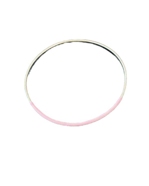 CHROMATIC CANVAS SLIM BANGLE (PINK)